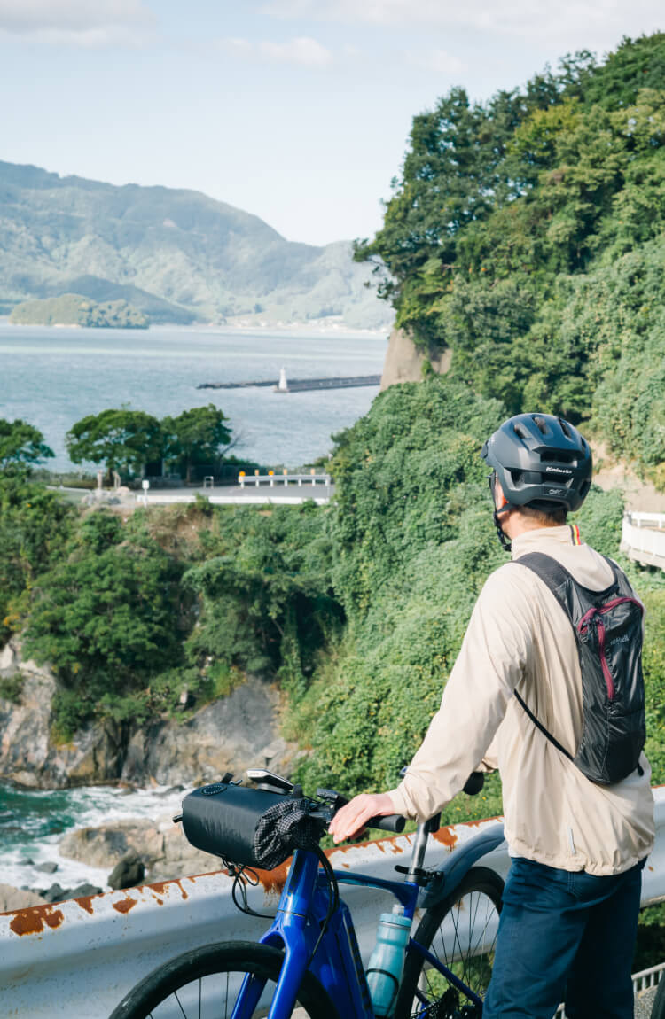 目の前には若狭湾！小浜の見どころをe-Bikeで巡ろう